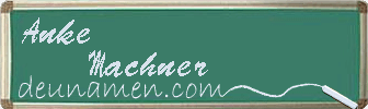 Anke Machner Visitenkarte
